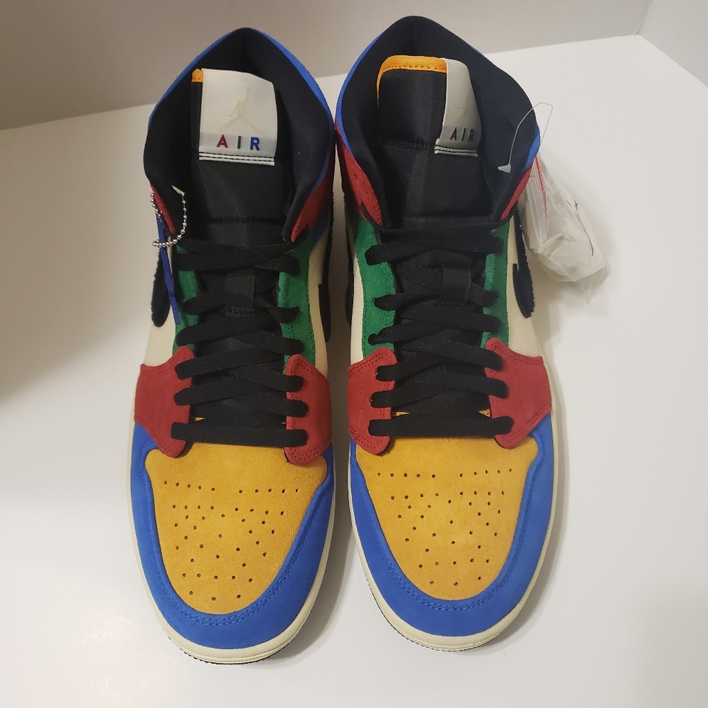 Jordan 1 Mid Fearless Blue The Great